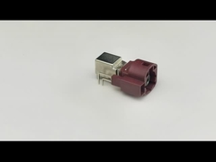 FAKRA HSD Connector PCB Mount 4+2 Контактный подключатель для автомобильного радио