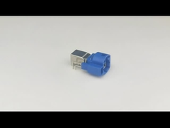 штепсельная вилка цвета c кода соединителя держателя PCB 4+2Pin HSD голубая прямоугольная для автомобиля