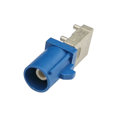 Automotive Coaxial FAKRA PCB Connector Panel Mount With Housing
