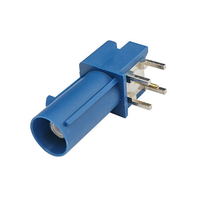 Automotive Coaxial FAKRA PCB Connector Panel Mount With Housing