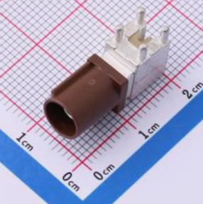 FAKRA RF Connector System Data Connector Keying Code F Wire-to-Board ShieldedH горизонтальная установка